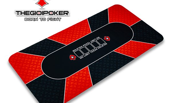 Thảm Poker Caosu Red 90cmx180 TGP
