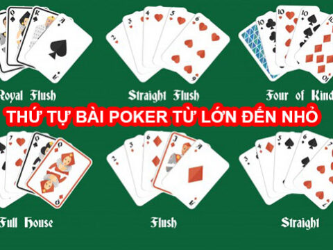 Thứ tự bài trong Poker